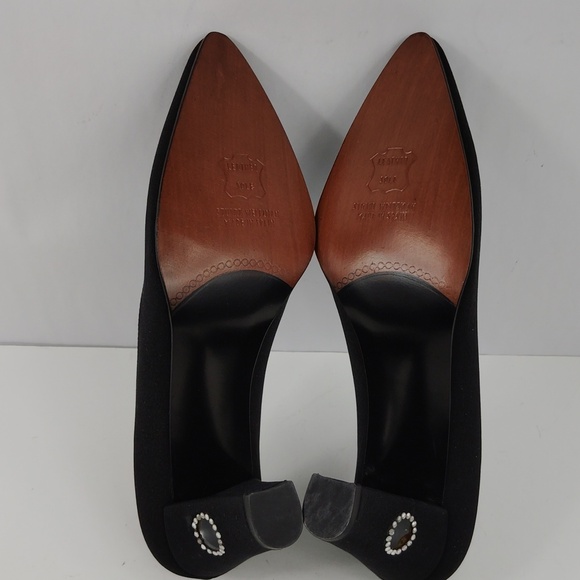Vintage Stuart Weitzman Heels With Rhinestone Detailing - Picture 11 of 15